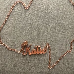 NEW Rose Gold plated 20” “Katie” necklace